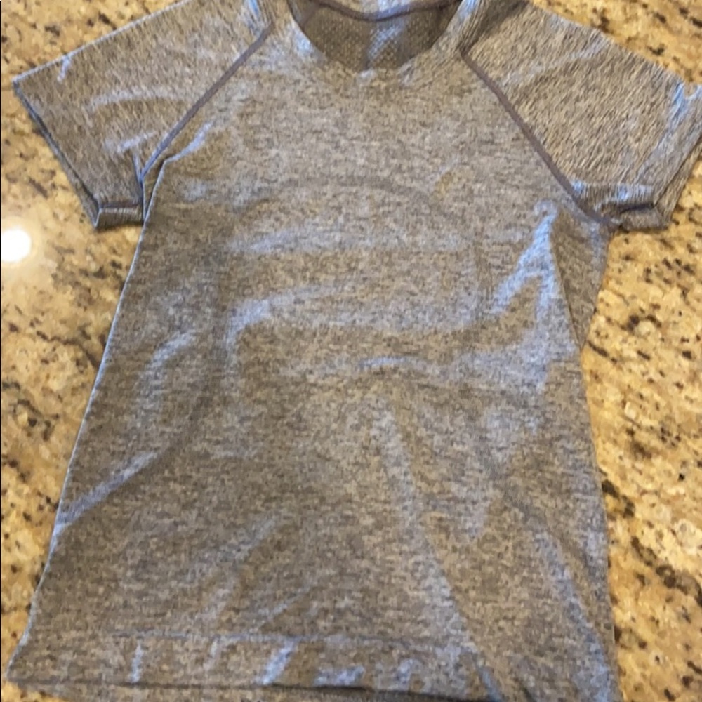 Size 2 gray Lululemon shirt